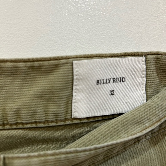 Billy Reid Moss Green 5 Pocket Pant, 32x30 - Picture 3 of 5